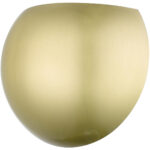 40802-12 1 Light Satin Brass Wall Sconce-Lighting LumensWall Sconces