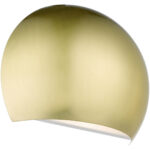 40802-12 1 Light Satin Brass Wall Sconce-Lighting LumensWall Sconces