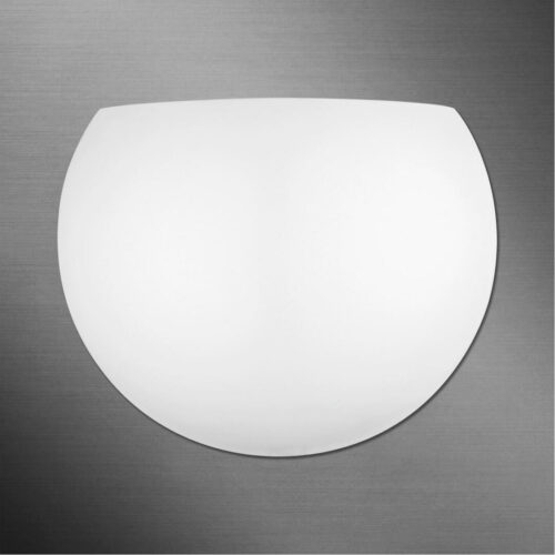 40802-69 1 Shiny White Wall Sconce-Lighting LumensWall Sconces