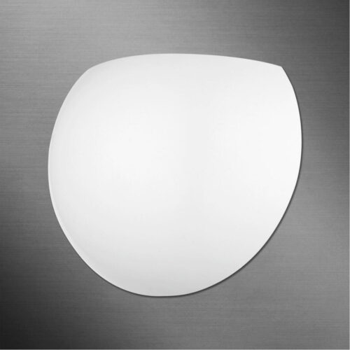 40802-69 1 Shiny White Wall Sconce-Lighting LumensWall Sconces