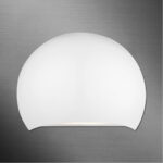 40802-69 1 Shiny White Wall Sconce-Lighting LumensWall Sconces