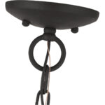 40905-04 5 Light Black Chandelier-Lighting LumensChandeliers