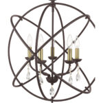 40905-07 5 Light Bronze Chandelier-Lighting LumensChandeliers