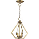 2 Light Antique Brass Mini Chandelier/Ceiling Light fixture with Steel base material-Lighting LumensChandeliers