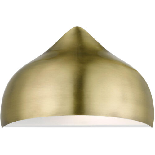 40987-01 1 Light Antique Brass Wall Sconce-Lighting LumensWall Sconces