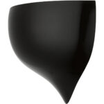 40987-68 1 Light Shiny Black Wall Sconce-Lighting LumensWall Sconces