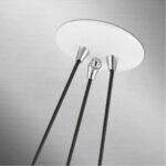 41053-69 3 Light Shiny White Cluster Pendant-Lighting LumensPendant Lights