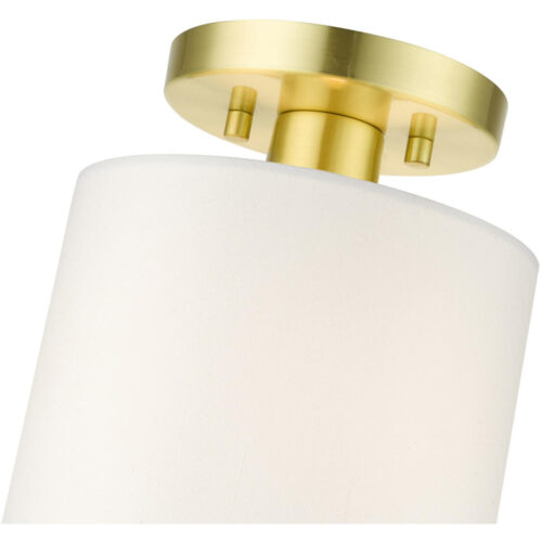 41094-12 1 Light Satin Brass  Semi Flush-Lighting LumensSemi Flush