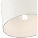 41095-12 1 Light Satin Brass Semi Flush-Lighting LumensSemi Flush