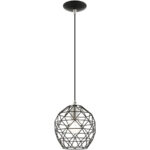 41326-04 1 Light Black Pendant-Lighting LumensPendant Lights