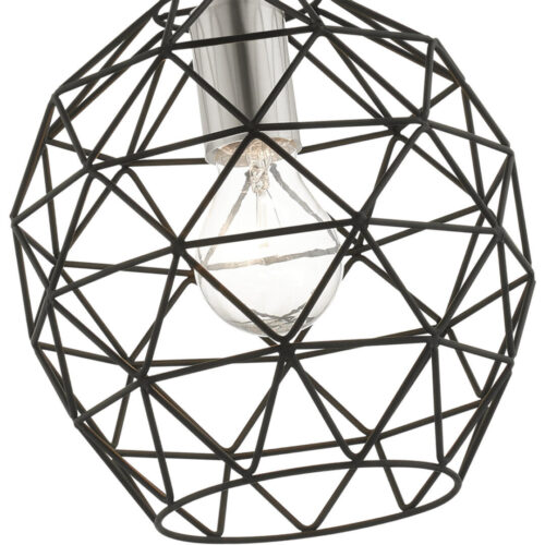 41326-04 1 Light Black Pendant-Lighting LumensPendant Lights