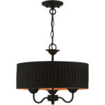 41863-04 3 Light Black Pendant Chandelier-Lighting LumensChandeliers