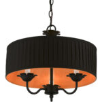 41863-04 3 Light Black Pendant Chandelier-Lighting LumensChandeliers