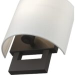 42400-07 1 Light Bronze Petite ADA Sconce-Lighting LumensWall Sconces