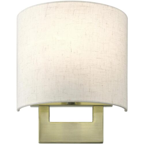 42420-01 1 Light Antique Brass Petite ADA Sconce-Lighting LumensWall Sconces