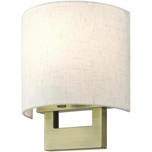 42420-01 1 Light Antique Brass Petite ADA Sconce-Lighting LumensWall Sconces