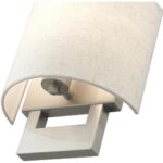 42420-91 1 Light Brushed Nickel Petite ADA Sconce-Lighting LumensWall Sconces