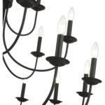 42688-04 21 Light Black Extra Large Chandelier-Lighting LumensChandeliers