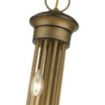 42688-48 21 Light Antique Gold Leaf Extra Large Chandelier-Lighting LumensChandeliers