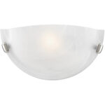 4271-91 1 Light Brushed Nickel Wall Sconce-Lighting LumensWall Sconces