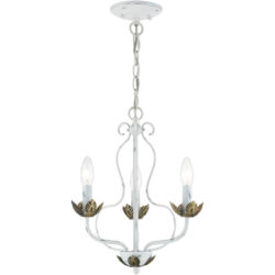 42903-60 3 Light Antique White Chandelier-Lighting LumensChandeliers