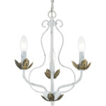 42903-60 3 Light Antique White Chandelier-Lighting LumensChandeliers