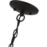 42907-04 7 Light Black Chandelier-Lighting LumensChandeliers