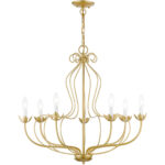 42907-33 7 Light Soft Gold Chandelier-Lighting LumensChandeliers