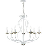 42907-60 7 Light Antique White Chandelier-Lighting LumensChandeliers