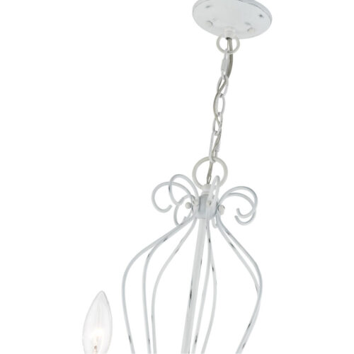 42907-60 7 Light Antique White Chandelier-Lighting LumensChandeliers