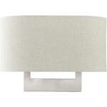 42933-91 2 Light Brushed Nickel Medium ADA Sconce-Lighting LumensWall Sconces