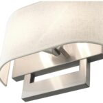 42933-91 2 Light Brushed Nickel Medium ADA Sconce-Lighting LumensWall Sconces