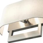 42934-91 2 Light Brushed Nickel Large ADA Sconce-Lighting LumensWall Sconces