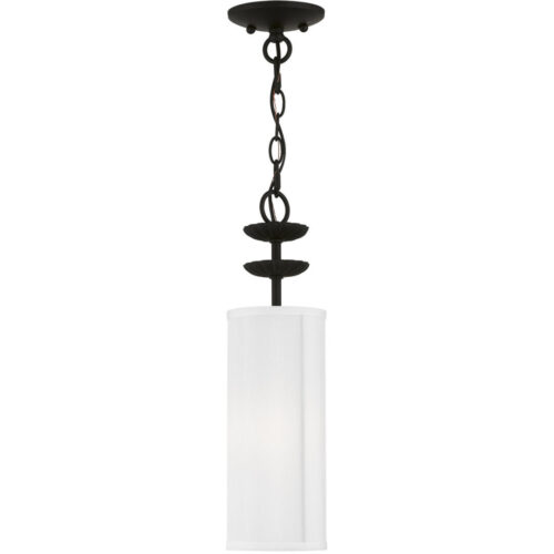 42981-04 1 Light Black Mini Pendant-Lighting LumensPendant Lights