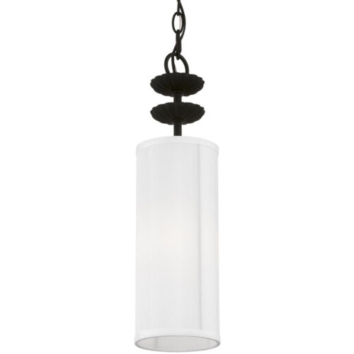 42981-04 1 Light Black Mini Pendant-Lighting LumensPendant Lights