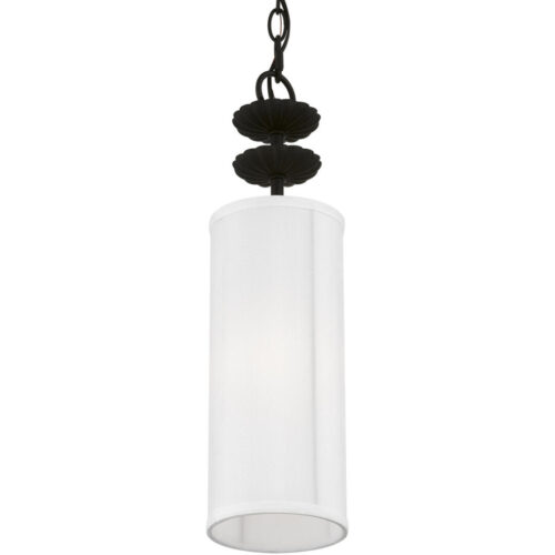 42981-04 1 Light Black Mini Pendant-Lighting LumensPendant Lights