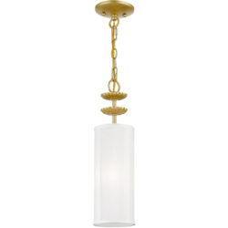 42981-33 1 Light Soft Gold Mini Pendant-Lighting LumensPendant Lights