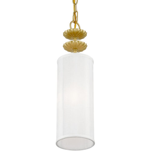 42981-33 1 Light Soft Gold Mini Pendant-Lighting LumensPendant Lights