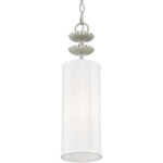 42981-91 1 Light Brushed Nickel Mini Pendant-Lighting LumensPendant Lights