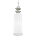 42981-91 1 Light Brushed Nickel Mini Pendant-Lighting LumensPendant Lights