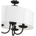 42983-04 3 Light Black Pendant Chandelier-Lighting LumensChandeliers