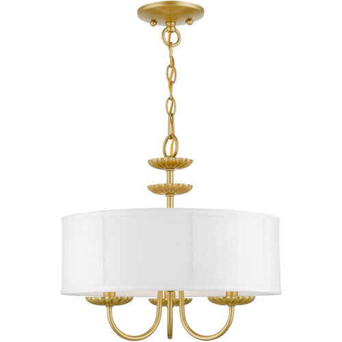 42983-33 3 Light Soft Gold Pendant Chandelier-Lighting LumensChandeliers