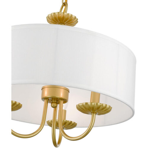 42983-33 3 Light Soft Gold Pendant Chandelier-Lighting LumensChandeliers