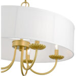 42985-33 5 Light Soft Gold Pendant Chandelier-Lighting LumensChandeliers