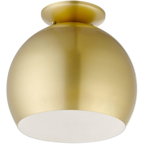 43390-33 1 Light Soft Gold Semi-Flush Mount-Lighting LumensSemi Flush