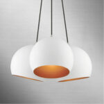 43393-03 3 Light White Globe Pendant-Lighting LumensPendant Lights