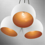 43393-03 3 Light White Globe Pendant-Lighting LumensPendant Lights