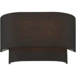 45082-04 2 Light Black ADA Sconce-Lighting LumensWall Sconces