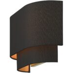 45082-04 2 Light Black ADA Sconce-Lighting LumensWall Sconces