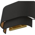 45082-04 2 Light Black ADA Sconce-Lighting LumensWall Sconces